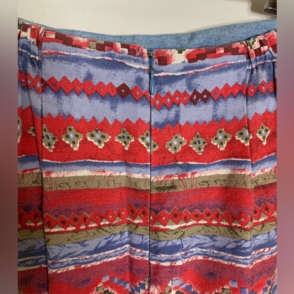 Vintage Faux Wrap Western Skirt​​​​​​​ - Picture 6 of 13